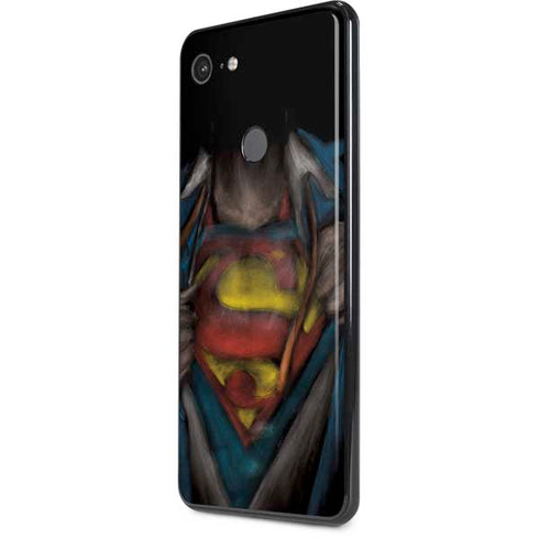 DC Comics Superman Pastel Art Google Pixel 3 XL Skin